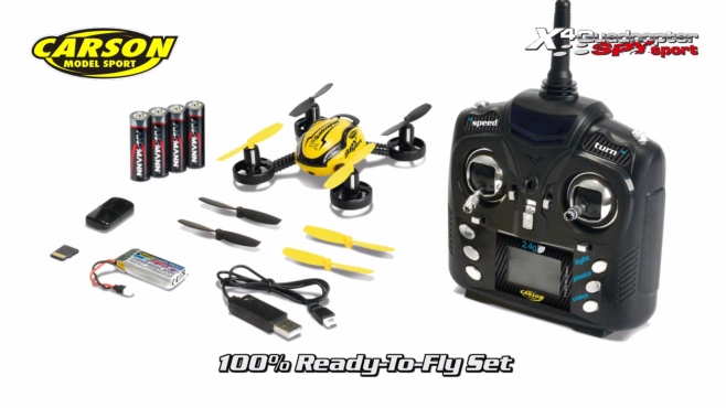 X4 Quadcopter SPY sport GHz 100% RTF (500507082) EN