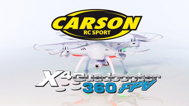 X4 Quadcopter 360 FPV WIFI 100% RTF (500507101) EN