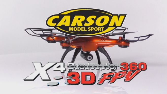 X4 Quadcopter 360 3D FPV 2.4G 100% RTF (500507122) DE/EN