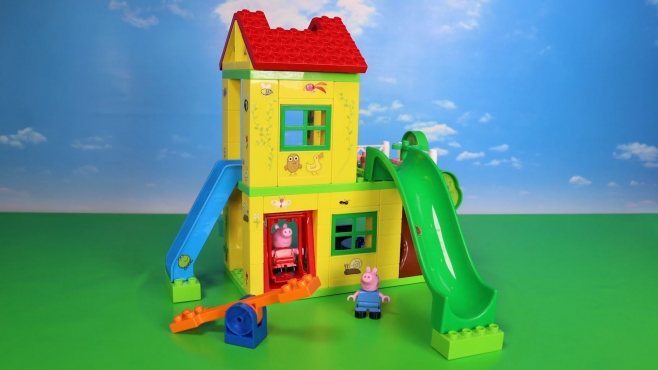 BIG BLOXX Peppa Pig Play House