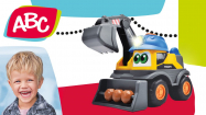 Bagger-Fahrzeug Volvo "Danny Digger" für Kleinkinder von ABC