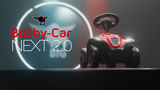BIG Bobby Car Next 2.0 Rot