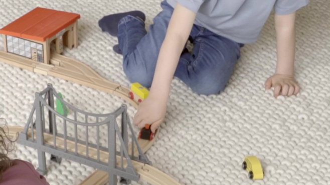 EH Bahn, Bahnset mit Brücke