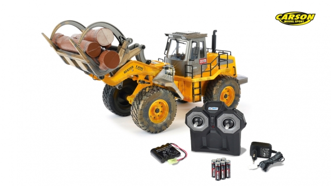 Radlader mit Holzgreifer 100% RTR Clean Version (500907331,500907247)