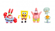 Jada Sponge Bob 4-Pack Figures 2,5" Product Video Jada Sponge Bob 4-Pack Figures 2,5" Product Video
