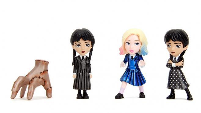 Jada Wednesday Figures 2,5" Product Video Jada Wednesday Figures 2,5" Product Video