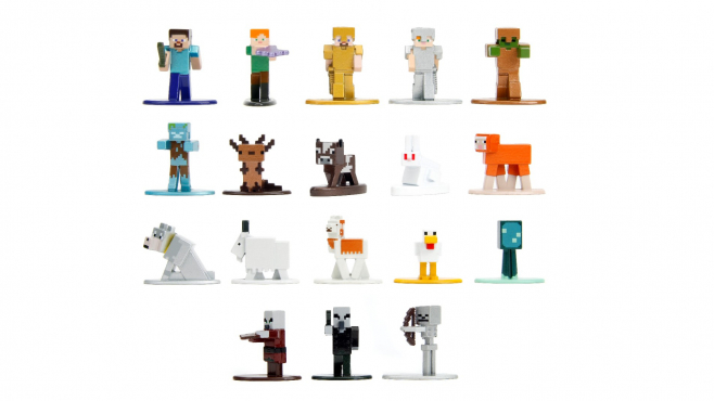 Jada Minecraft Multi Pack Nanofigs, Welle 10 Produkt Video