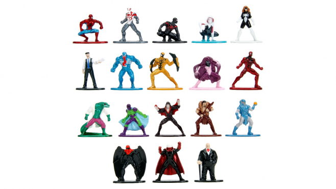 Jada Marvel Multi Pack Nanofigs, Welle 9 Produkt Video