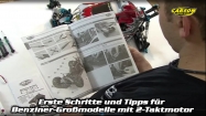 Erste Schritte und Tipps für Großmodelle mit 2-Takt-Benzinmotor Erste Schritte und Tipps für Großmodelle mit 2-Takt-Benzinmotor