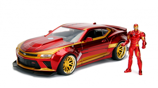 Jada Marvel Ironman 2016 Chevy Camaro SS 1:24 Produkt Video Jada Marvel Ironman 2016 Chevy Camaro SS 1:24 Produkt Video