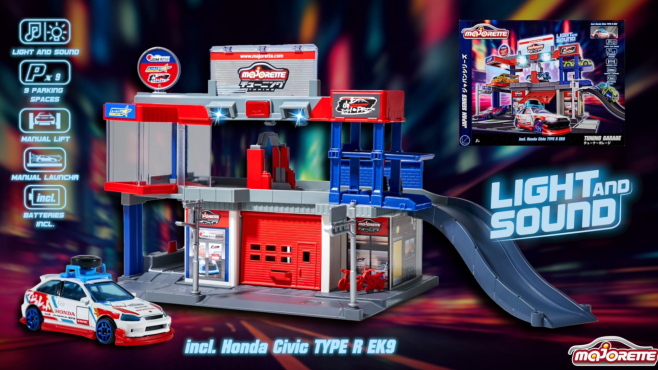 Majorette Japan Series Tuning Garage Majorette Japan Series Tuning Garage