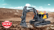 Dickie Toys x Ferngesteuerter Bagger mit Licht & Sound