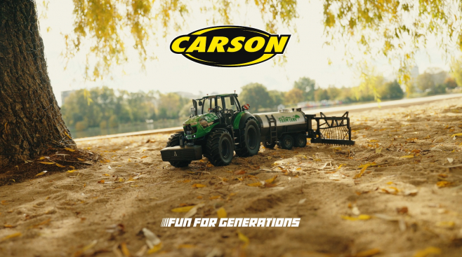 1:16 Deutz-Traktor8280TTV m.Fassanh.100%
