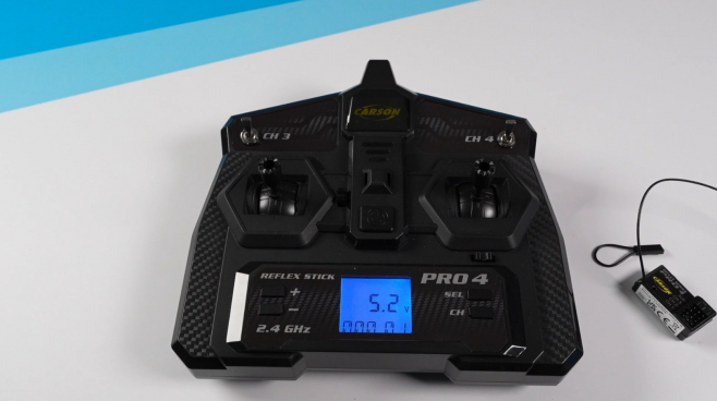 FS 4K Reflex Stick Pro 4 2.4GHz LCD