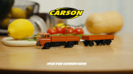 1:87 Mercedes-Benz 1620 Pritsche mit Anhänger orange Unboxing