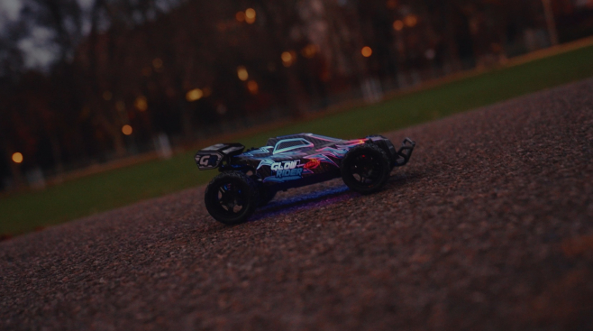 1:12 Glow Rider 2.4GHz 100% RTR blau Unboxing 1:12 Glow Rider 2.4GHz 100% RTR blau Unboxing