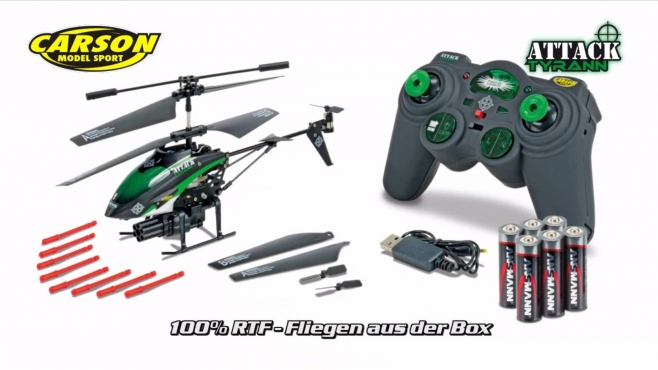Attack Tyrann IR 3,5Kanal 100% RTR (500507072) DE