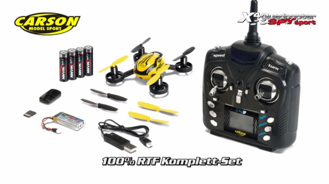 X4 Quadcopter SPY sport GHz 100% RTF (500507082) DE