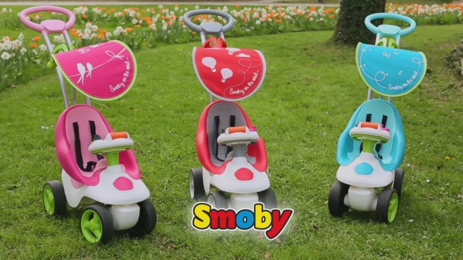 2-in-1 Kinderfahrzeug mit revolutionärem Lenksystem von Smoby