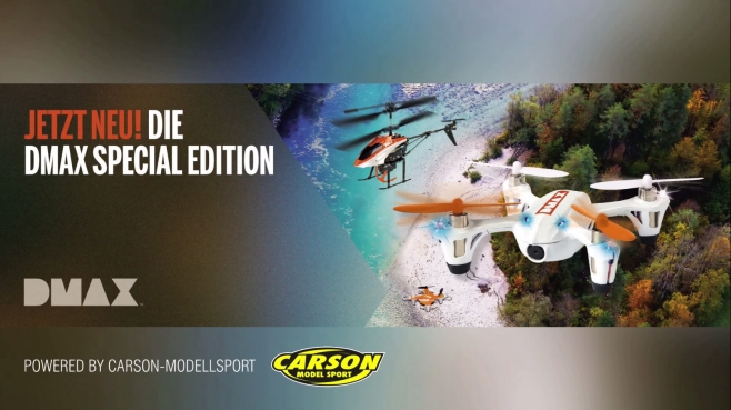 DMAX SPECIAL EDITION - CARSON Flugmodelle (500507096,500507097,500507098) DE