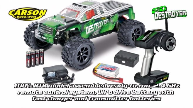 1:12 FD Destroyer Truggy GHz 100% RTR (500404101) EN
