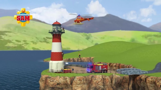 Feuerwehrmann Sam Leuchtturm, Simba Toys, Fireman Sam, 