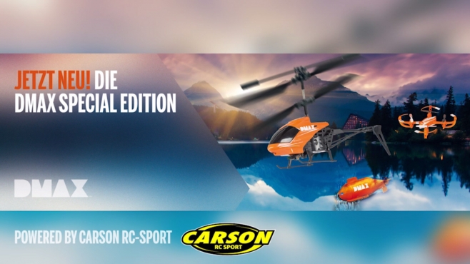 DMAX SPECIAL EDITION - CARSON RC-SPORT 2016 (500108021, 500507105, 500507104) DE