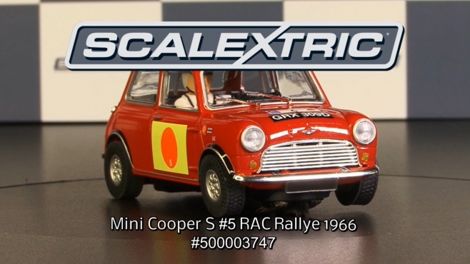 SCALEXTRIC 1:32 MINI Cooper S #5 RAC Rallye 1966 (500003747)