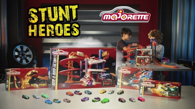 Majorette Stunt Heroes