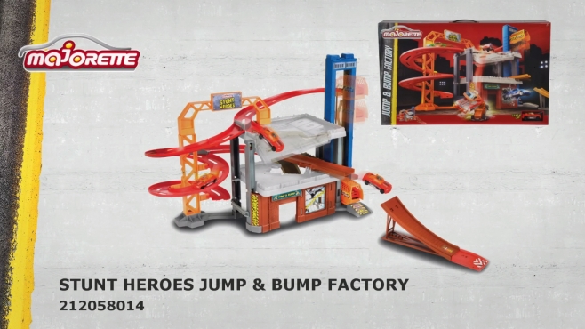 Stunt Heroes Jump N' Bump Factory