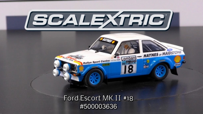 1:32 Ford Escort MK.II #18 Blau HD (500003636)