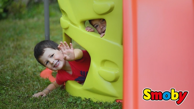 Smoby Abenteuer-Kletterturm