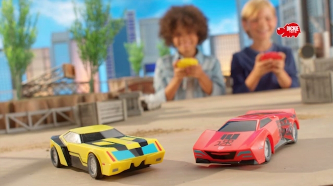 Transformers RC Turbo Racers Bumblebee / Sideswipe