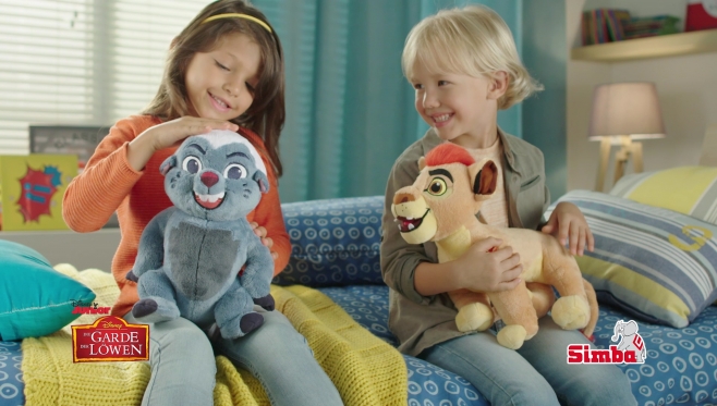 Die Garde der Löwen Action Plüsch 