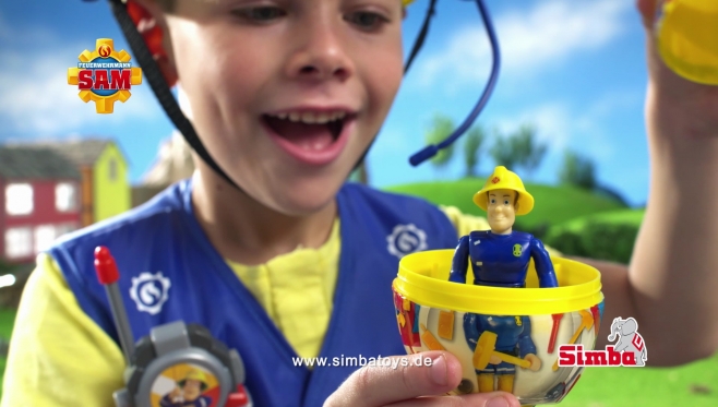 Feuerwehrmann Sam Figuren im Ei 