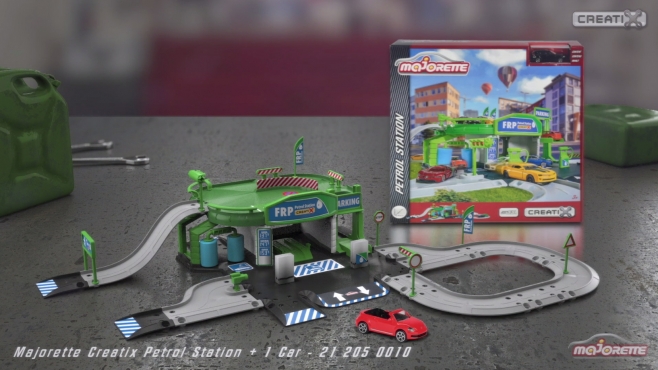 Majorette Creatix Petrol Station - Tankstelle - Aufbauvideo/Instruction Manual