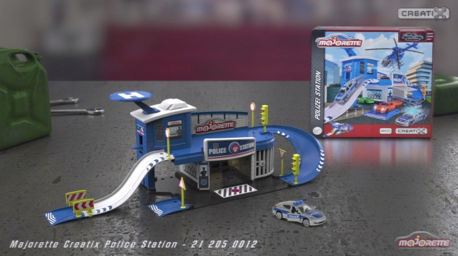 Majorette Creatix Police Station/Polizeistation - Aufbauvideo/Instruction Manual