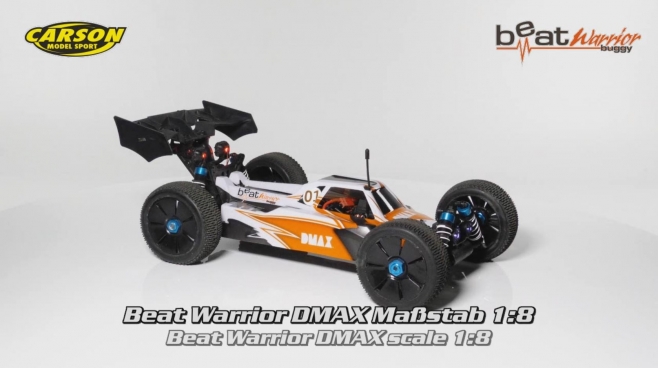 DMAX 1:8 Beat Warrior Buggy 100% RTR (500409019) DE/EN