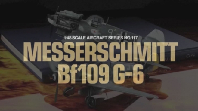 1:48 Dt. Bf109 G-6 Messerschmitt (300061117)