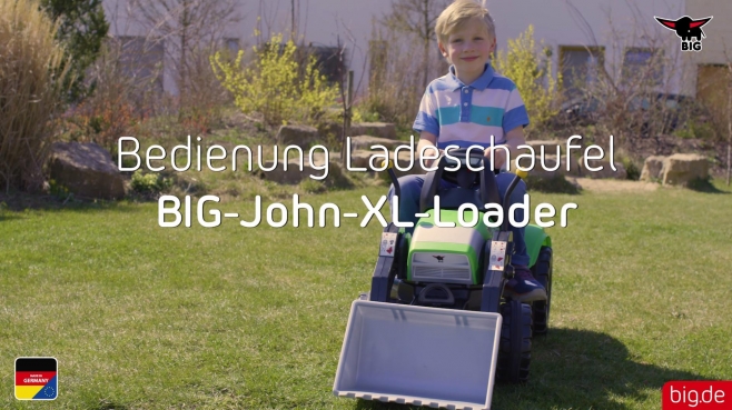 BIG-John-XL Bedienung Ladeschaufel