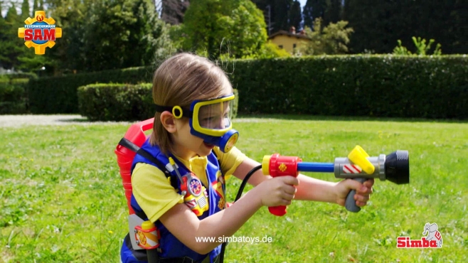 Feuerwehrmann Sam Wasserspritzpistolen 