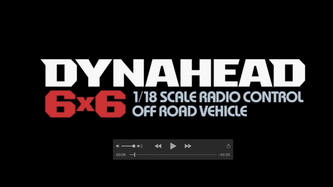 Art.Nr. 300058660 / Art.Bez. 1:18 RC Dynahead 6x6 (G6-01TR)