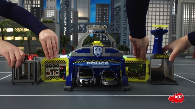 SOS Ultimate Police Headquarter von Dickie Toys