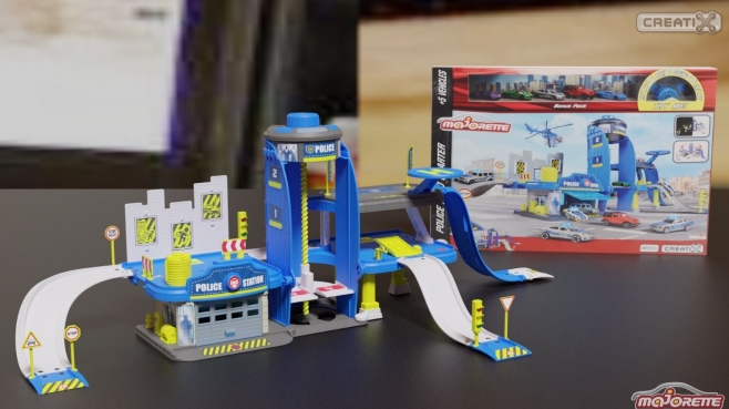 Majorette Creatix Police Headquarter Aufbauvideo - Instruction manual