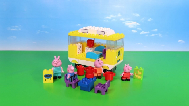BIG BLOXX Peppa Pig Camping Van