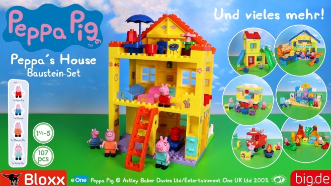 BIG-Bloxx Peppa Pig Peppa’s House TRAILER