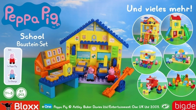 BIG-Bloxx Peppa School TRAILER