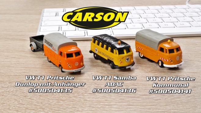 1:87 VW-T1 Busse (500504135, 500504136, 500504141)