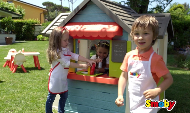 Smoby Spielhaus Chef Haus mit Spielküche