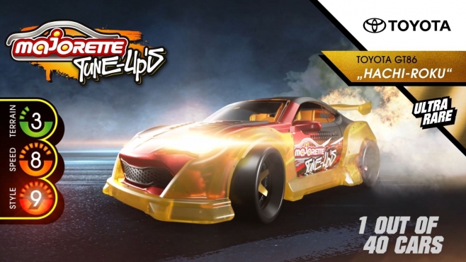 Majorette Tune Up's - Find The Ultra Rare One - Toyota GT86 Hachi-Roku
